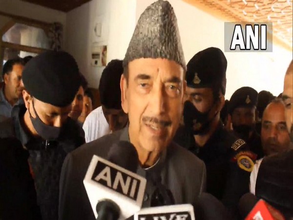Former Jammu and Kashmir chief minister Ghulam Nabi Azad (Photo/ANI)
