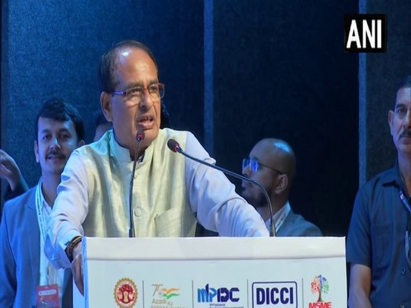 Madhya Pradesh Chief Minister Shivraj Singh Chouhan at the conclave on Wednesday. 