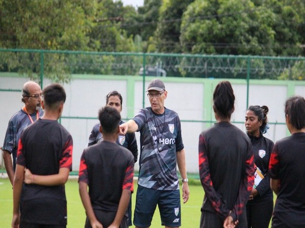 Thomas Dennerby with Team India (Photo: AIFF Media)