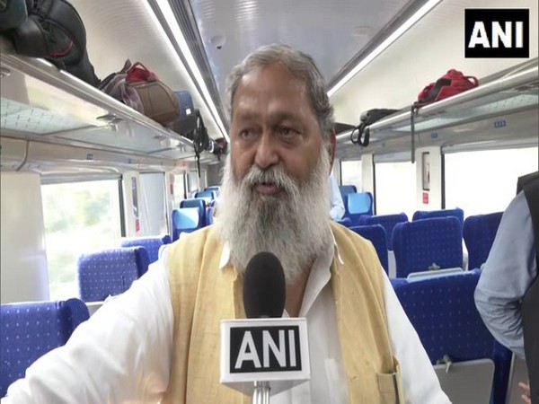 Haryana Home Minister Anil Vij (Photo/ANI)