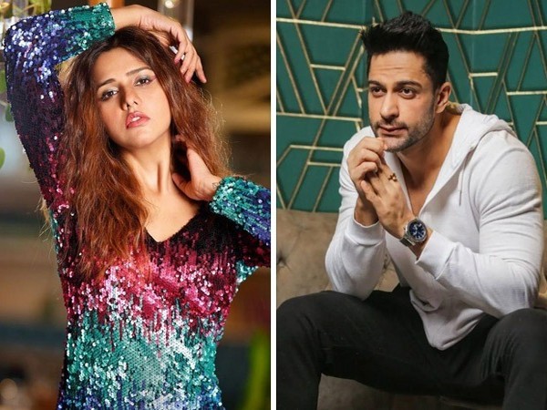 Dalljiet Kaur and Shalin Bhanot (Image source: Twitter)