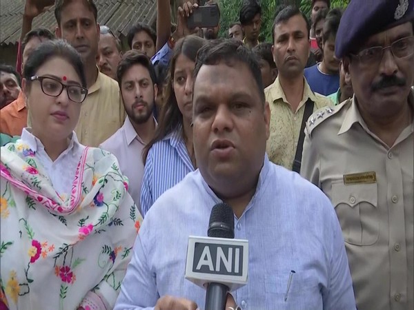 NCPCR chairman Priyank Kanoongo in West Bengal's Jangipara (Photo/ANI)