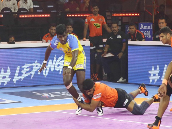 U Mumba and Tamil Thalaivas in action during Pro Kabaddi League (Image: PKL media)