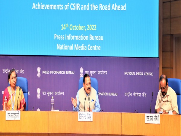 Union Minister of State Jitendra Singh addressing the media (Photo/PIB)