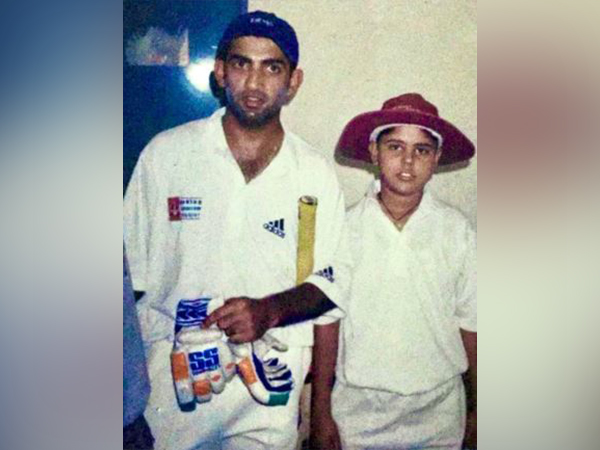 Gautam Gambir with Nitish Rana (Photo: Instagram Nitish Rana)