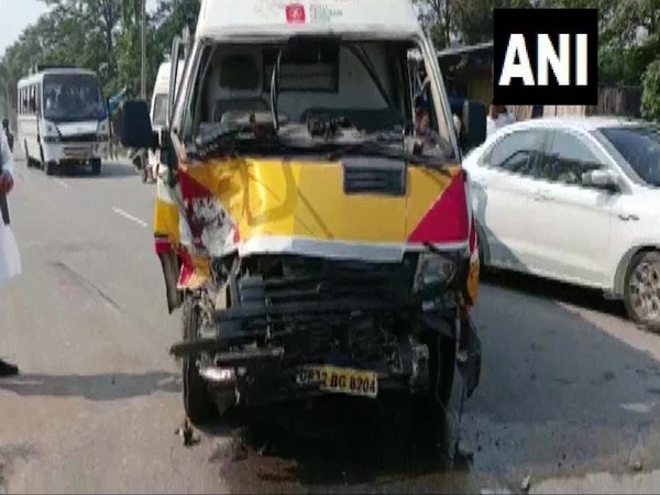 Collided vehicle (Image/ANI) 