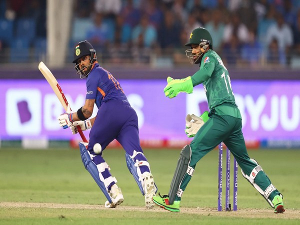 India and Pakistan players in action (Photo: ICC)