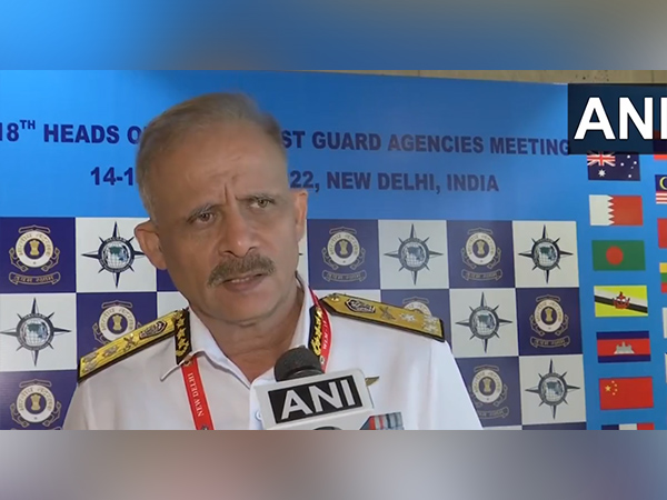Indian Coast Guard (ICG) chief VS Pathania (Photo/ANI)