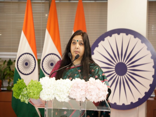 Indian Ambassador Apoorva Srivastava. (Photo: Twitter//India in Toronto)