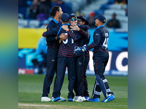 Team Namibia. (Photo- ICC Twitter)