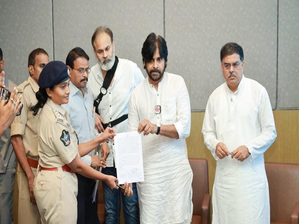 JSP President Pawan Kalyan (Image/ANI) 