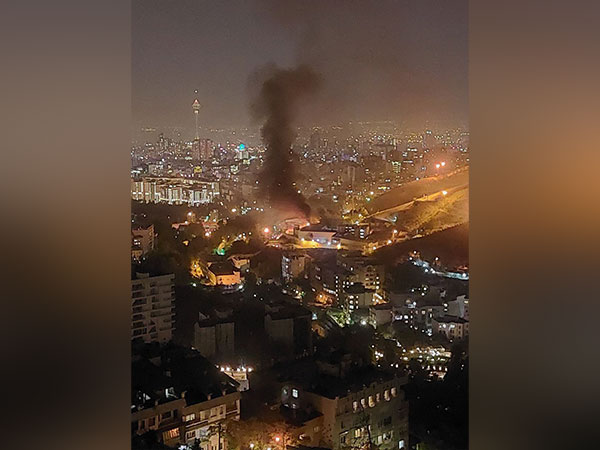 Evin prison fire in Tehran. (Photo Credit: Twitter handle of political scientist Ian Bremmer)