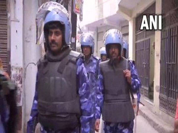 Visuals from the Shadipur area(Photo/ANI)