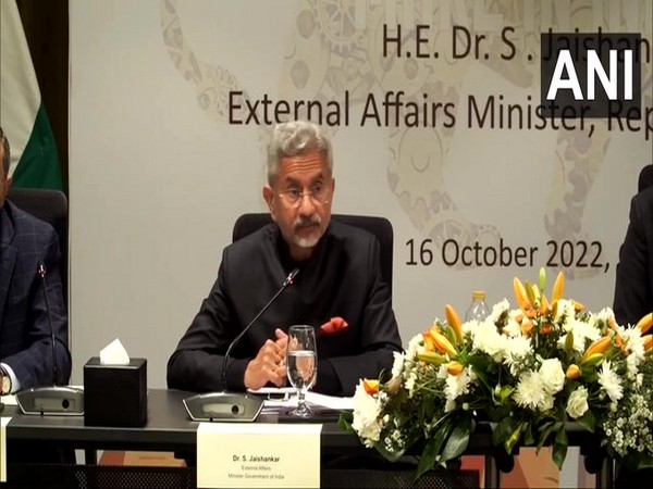External Affairs Minister S Jaishankar addressing the India-Egypt Business Forum