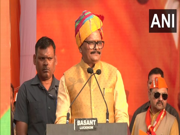 Uttar Pradesh Deputy Chief Minister Brajesh Pathak (Photo/ANI)