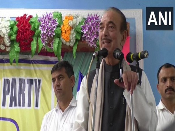 Democratic Azad Party chief Ghulam Nabi Azad (Photo/ANI)