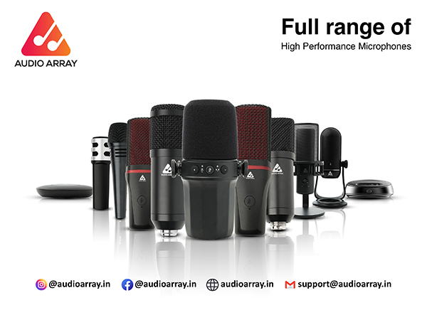 Audio Array - high-quality microphones
