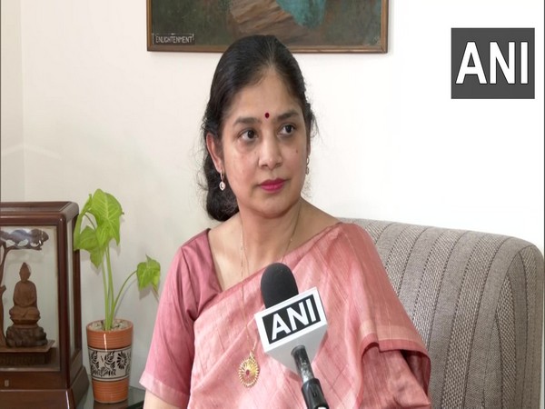 Bijayalaxmi Nanda, the Principal of Miranda House College (Photo/ANI)