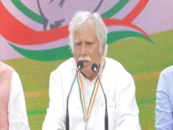 Congress Central Election Authority chairman Madhusudan Mistry (Photo:ANI)