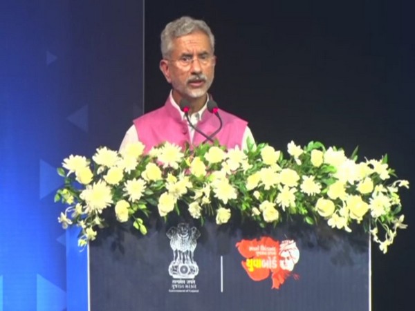 External Affairs Minister (EAM) S Jaishankar during a Modi@20 event in Surat, Gujarat.