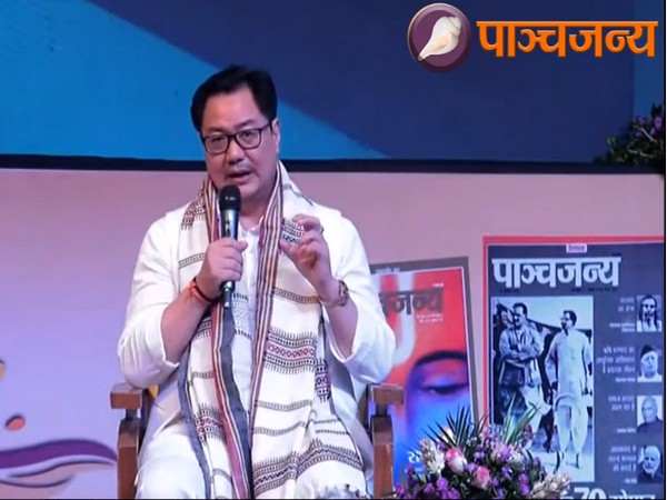 Union Law Minister Kiren Rijiju in Ahmedabad