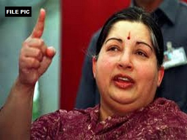Former Tamil Nadu CM J Jayalalithaa (File Photo)