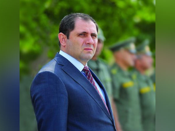 Armenian Defence Minister Suren Papikyan (Image Credit: Twitter/@papikyan_suren)