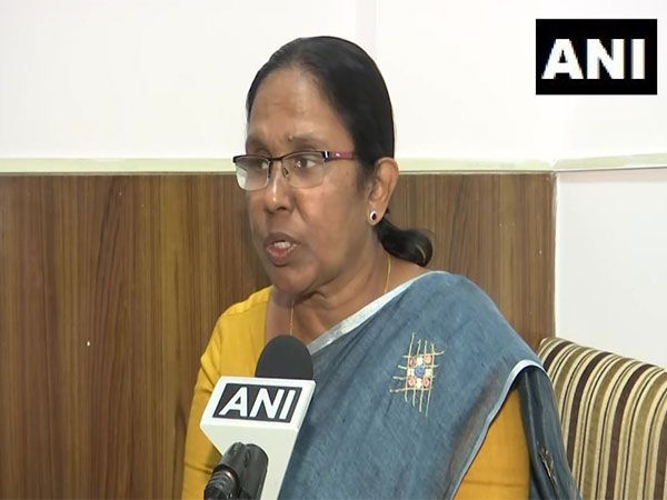 Former Kerala Health Minister KK Shailaja (Photo/ANI)