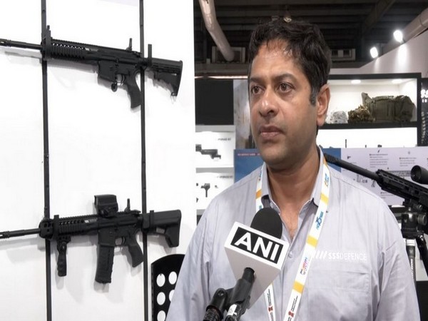 Vivek Ramakrishna, rifle manufacturer in SS Defence (Photo:ANI)