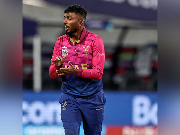 Karthik Meiyappan. (Photo- ICC Twitter)