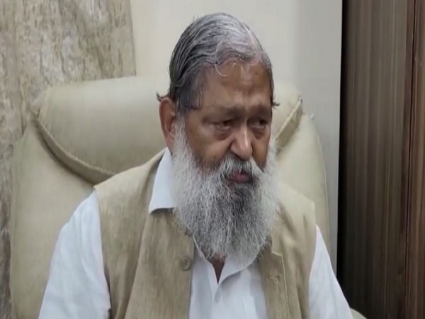 Haryana Home Minister Anil Vij (Photo:ANI)