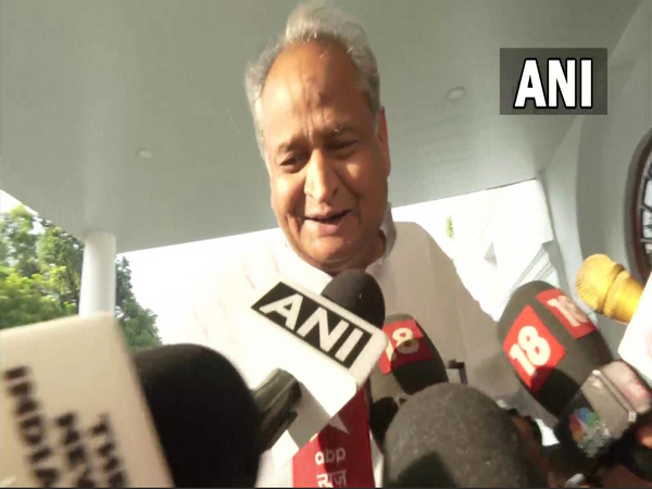 Rajsthan Chief Minister Ashok Gehlot (Photo/ANI)