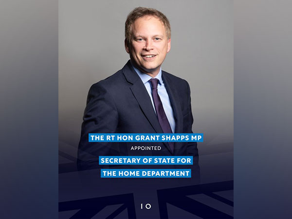 Welwyn Hatfield MP Grant Shapps appointed as new UK Home Secretary (Photo Credit: UK Prime Minister Twitter)