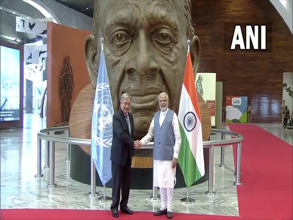 PM Modi meets UN Chief Antonio Guterres (Photo/ANI)