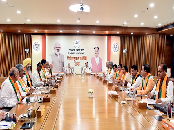 Prime Minister Narendra Modi along with BJP national president JP Nadda (Photo:ANI)