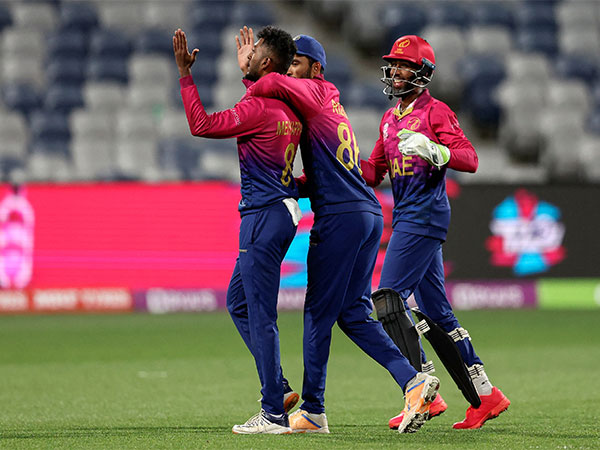 UAE bowlers did a fantastic job. (Photo- ICC Twitter)