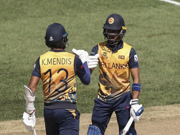Sri Lanka's batting was supported by knocks from Mendis and Asalanka. (Photo- ICC Twitter)