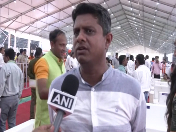 Visual of local resident in Tapi's Vyara in Gujarat (Photo/ANI)