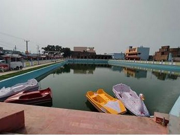 India's first 'Amrit Sarovar' in UP's Rampur (Photo/PIB)