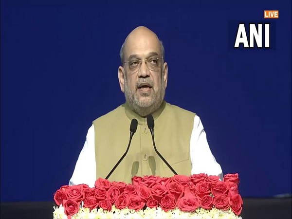 Union Home Minister Amit Shah at Interpol general assembly in New Delhi (Photo/ANI)