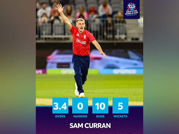 Sam Curran. (Photo- ICC Twitter)