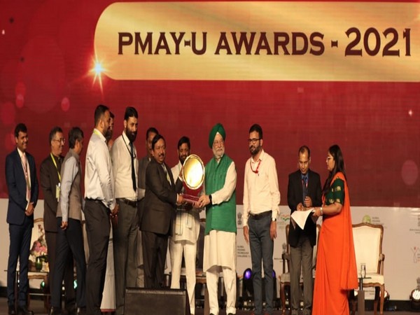 J&K awarded top awards at the PMAY-Urban (Photo/ANI)