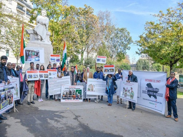 Anti-Pakistan protest held in Paris to mark Oct 22 as 