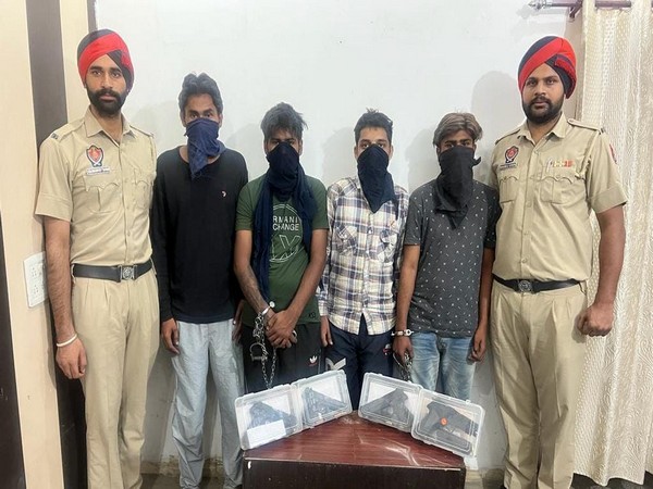 Four arrested in murder case by Punjab Police (Image/ANI) 