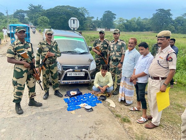 One person was apprehended by the police (Photo/ANI)