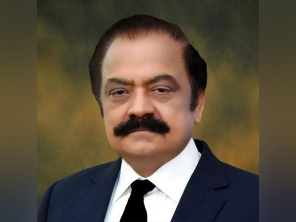 Pak Interior Minister, Rana Sanaullah. (File Photo)