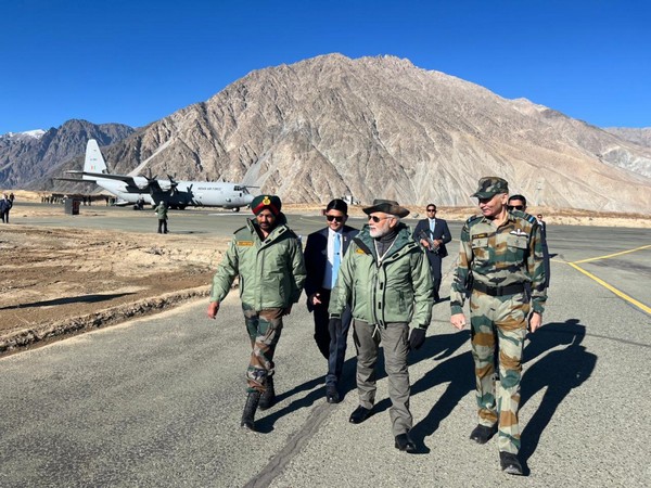 Prime Minister Narendra Modi in Kargil 