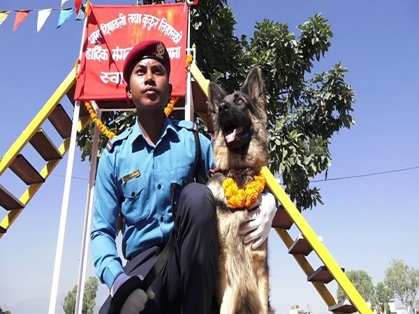 Nepal Police honors best performing service dogs on 