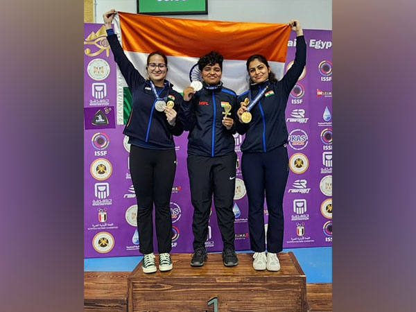 Women's 25m Pistol Team. (Photo- NRAI)