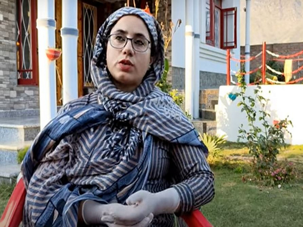 Organic mushroom farmer, Urba Shafique Sadequi (Image Source: The Daily Milap/Youtube) 